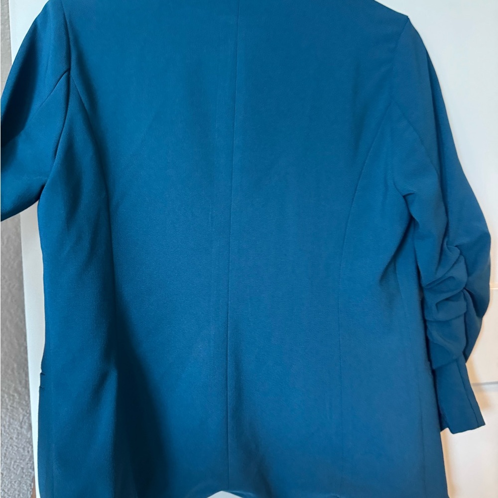Skies Are Blue Teal Blazer from Stitch Fix - Picture 5 of 5